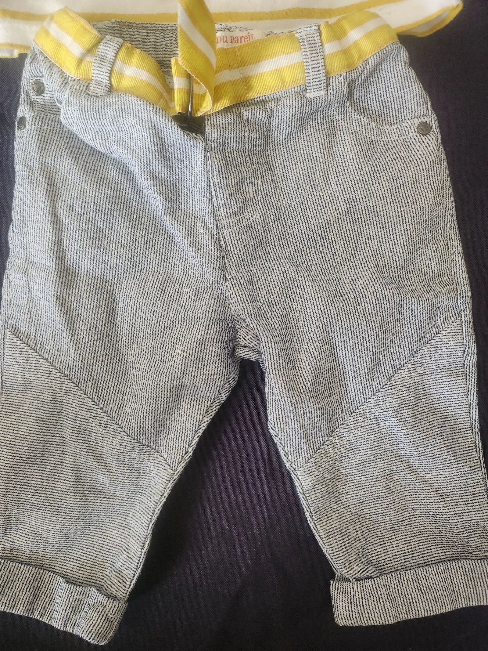 Conjunto bebê menino - 6 meses (68 cm) - Du Pareil au Même (DPAM) – photo 4